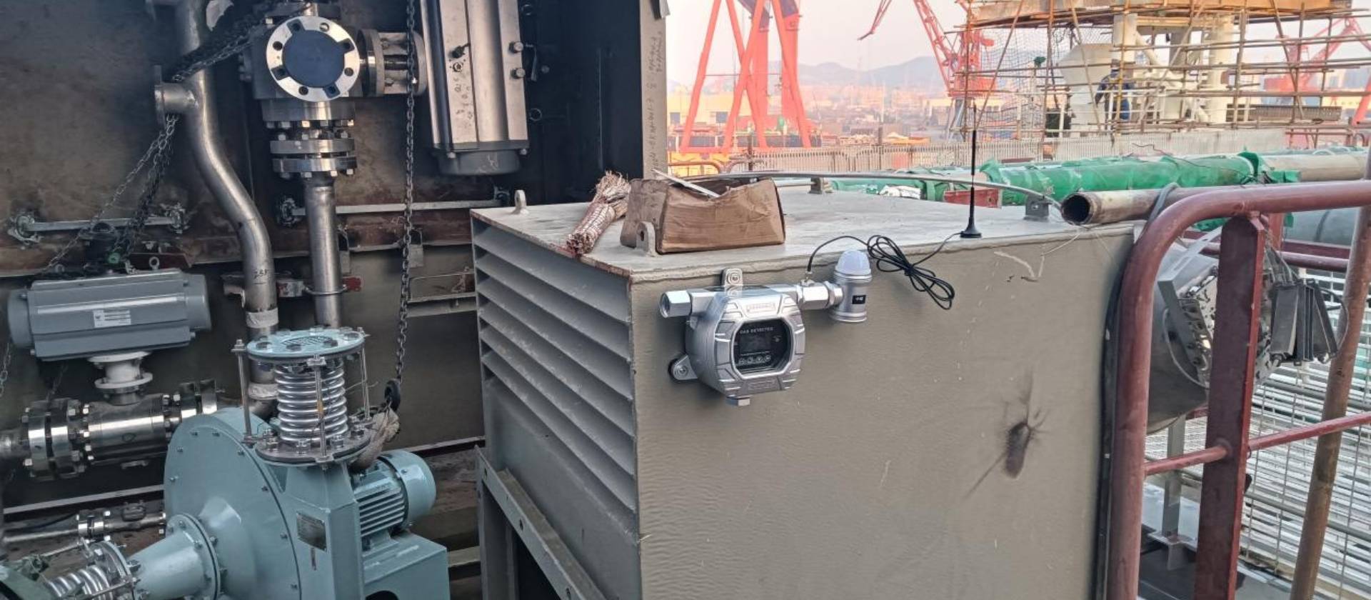 应用逸云天在线式低功耗氨气监测系统，为船舶氨气监测筑牢安全防线