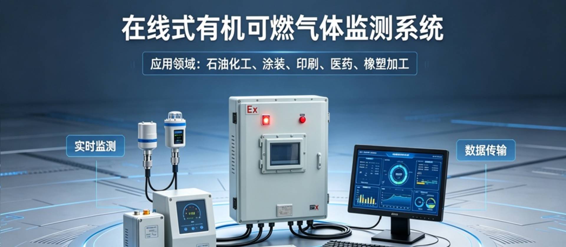 逸云天推出有机废气可燃气体检测系统，筑牢工业安全与环保防线