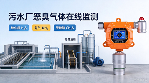 污水厂恶臭气体在线监测应用案例|逸云天GTYQ-MIC-600系列守护厂区气体安全